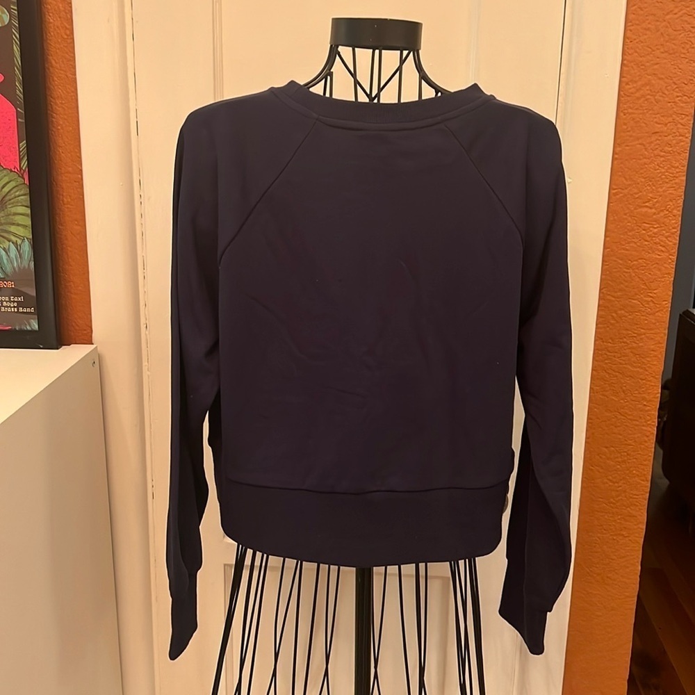 All in Motion Cropped Sweatshirt-Sz M